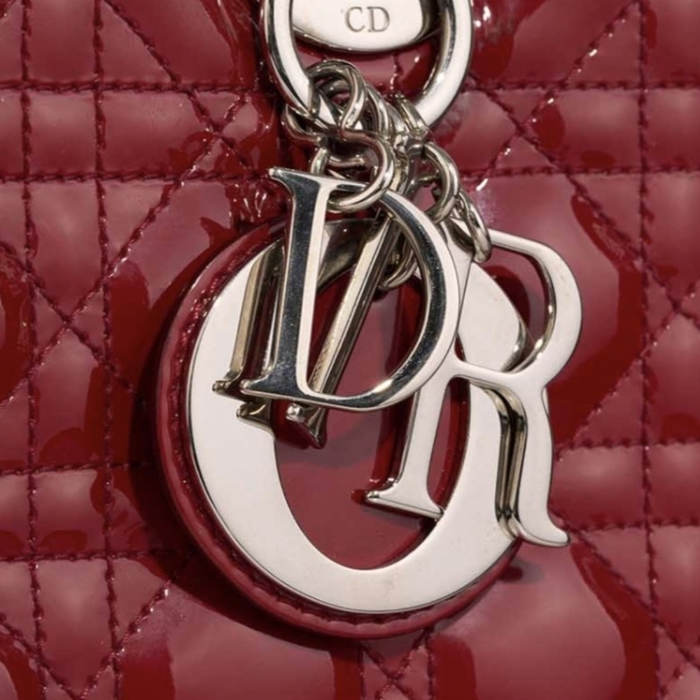 Lady DIOR Patent Leather Bag